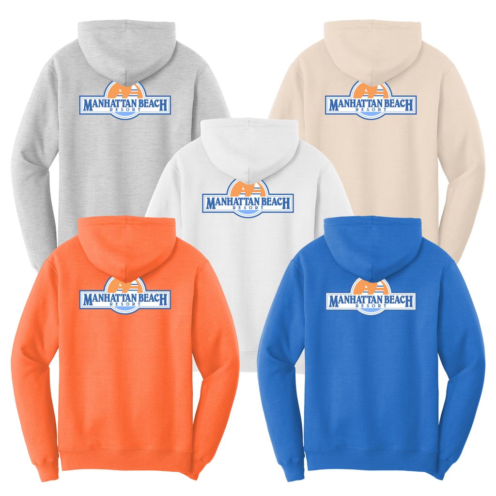 Manhattan Beach Resort Logo Hoodies