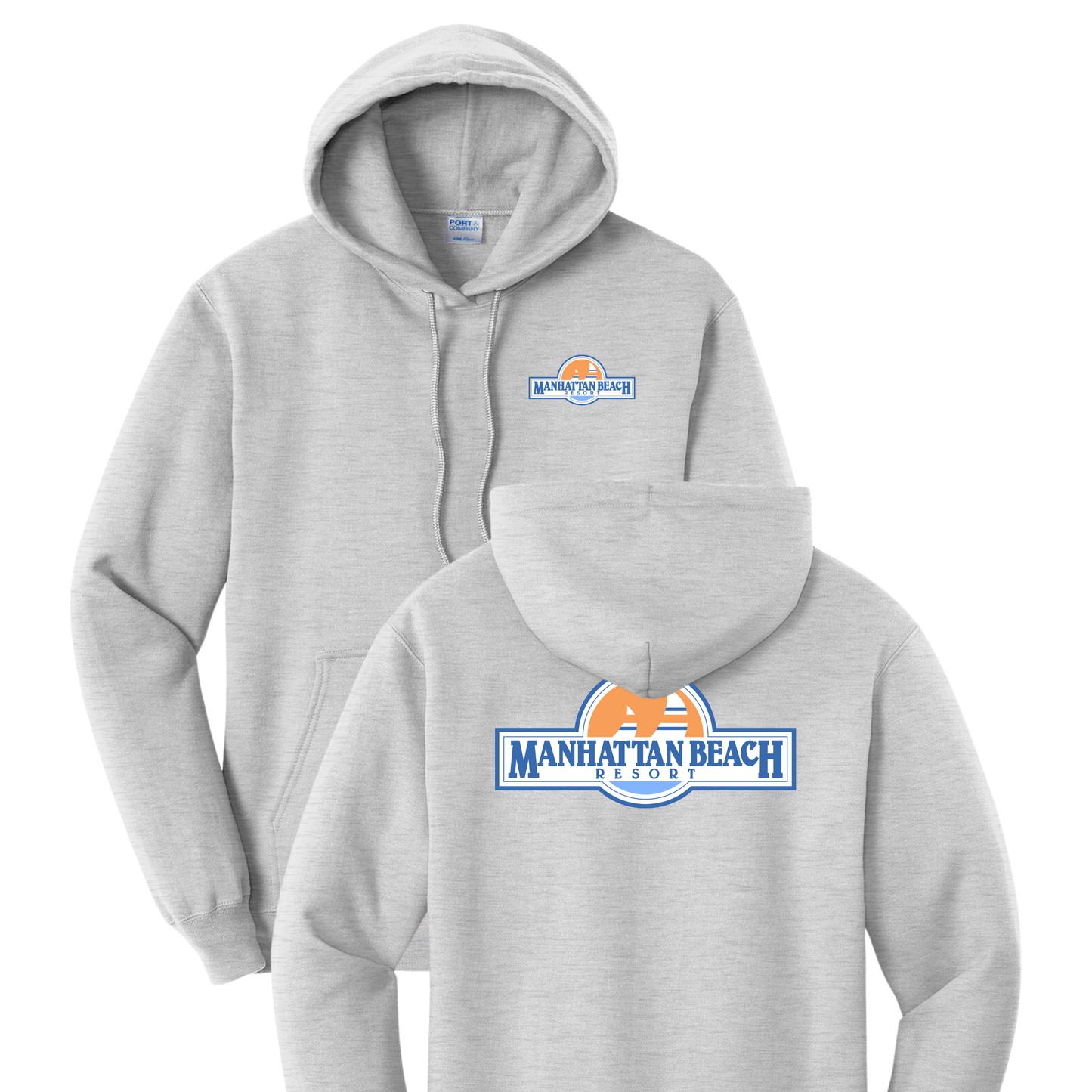 Manhattan Beach Resort Logo Hoodies